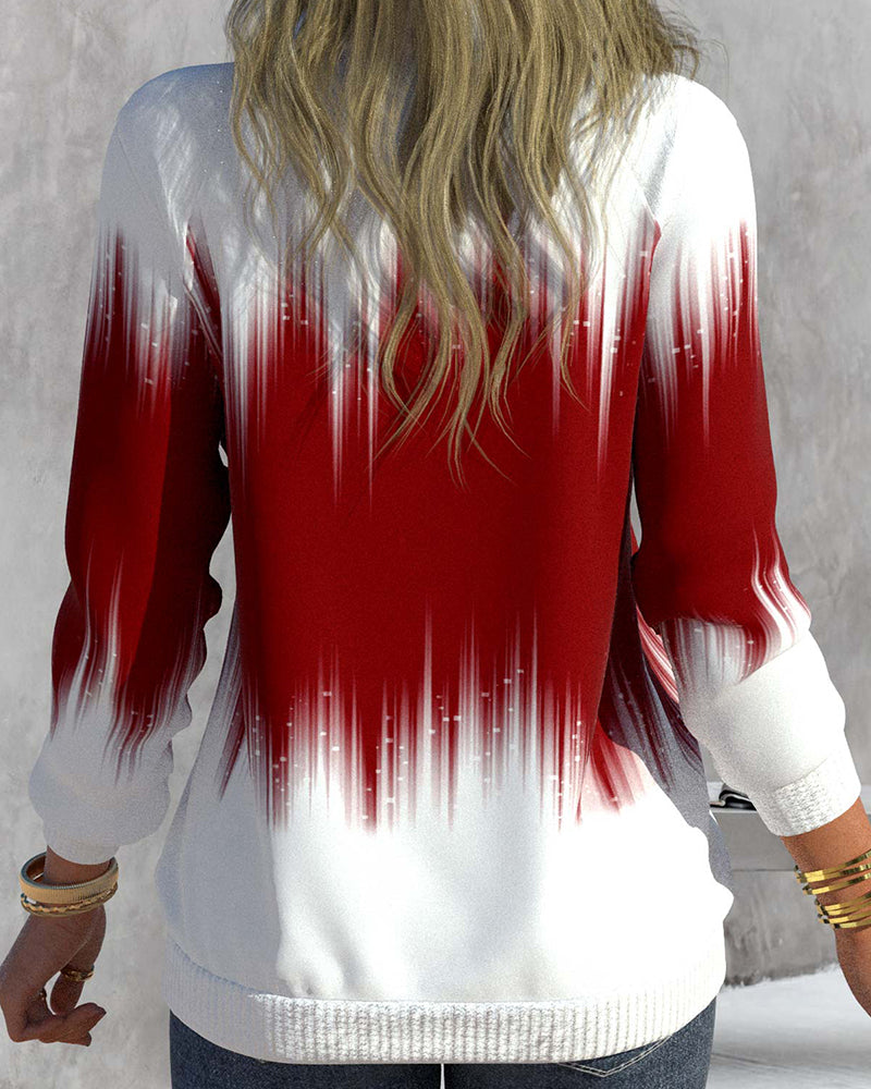 Women's half turtle neck sweatshirt