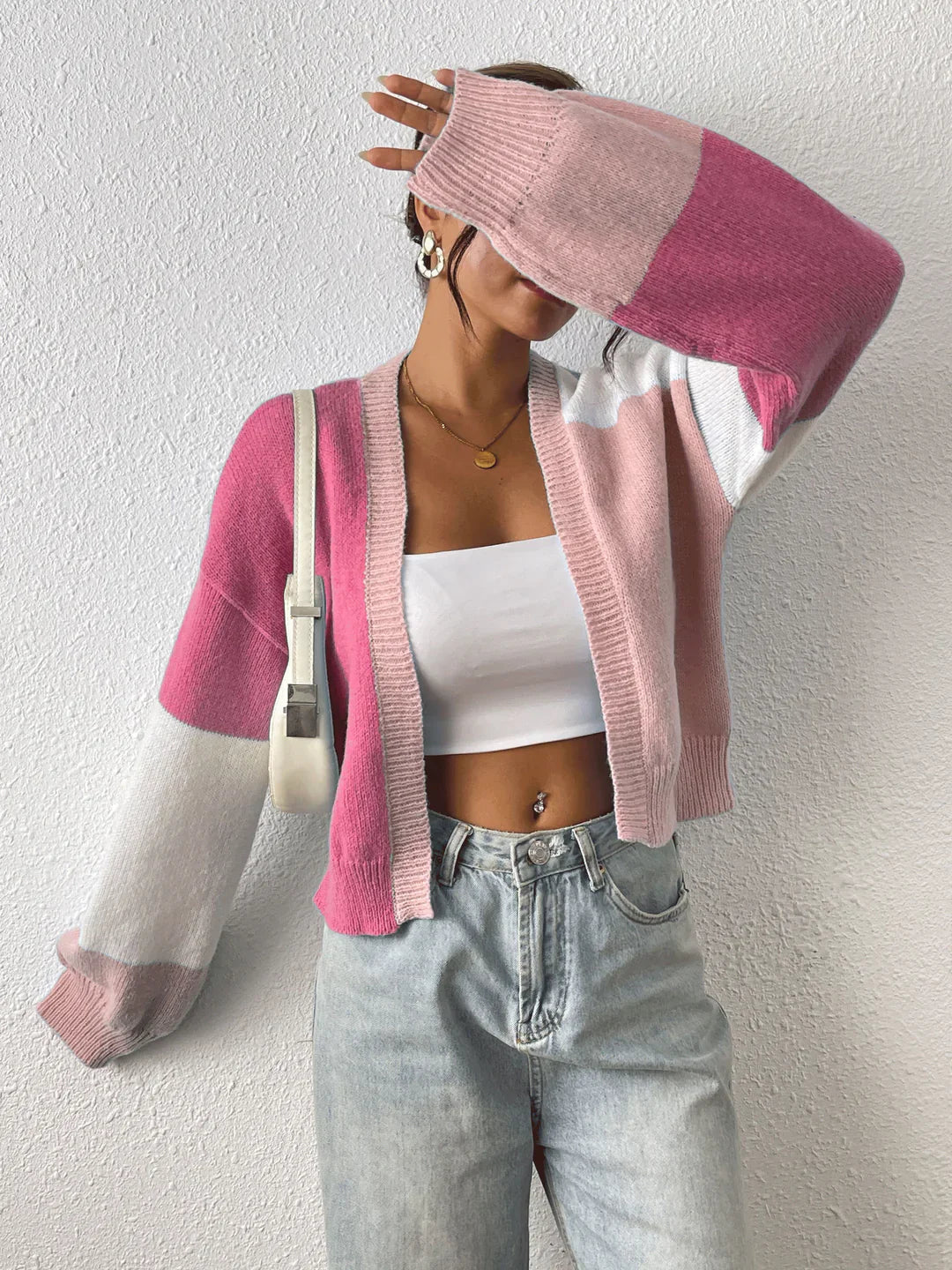 Women's casual checked vest
