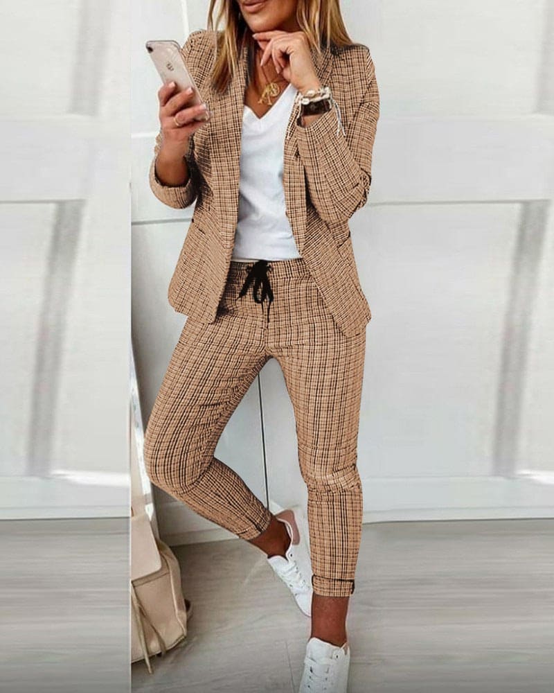 Women's casual fashion leisure suit