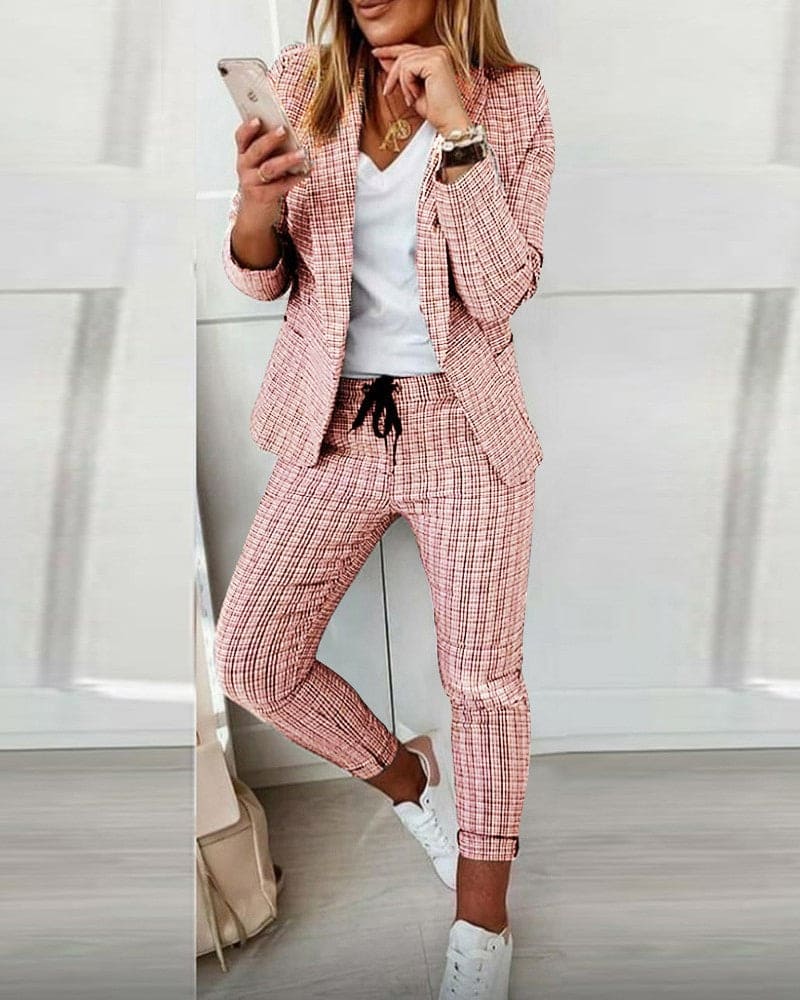 Women's casual fashion leisure suit