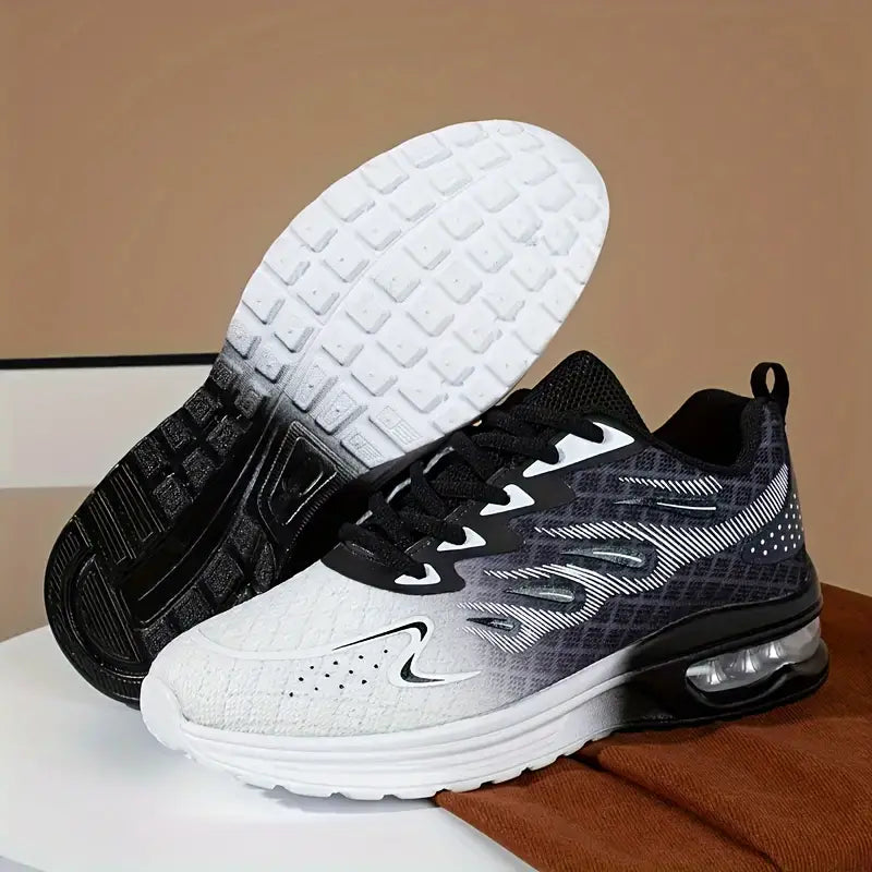 Women's Athletic Sneakers - Breathable Mesh - Cushioned Sole - Lace-Up Comfortable Fit