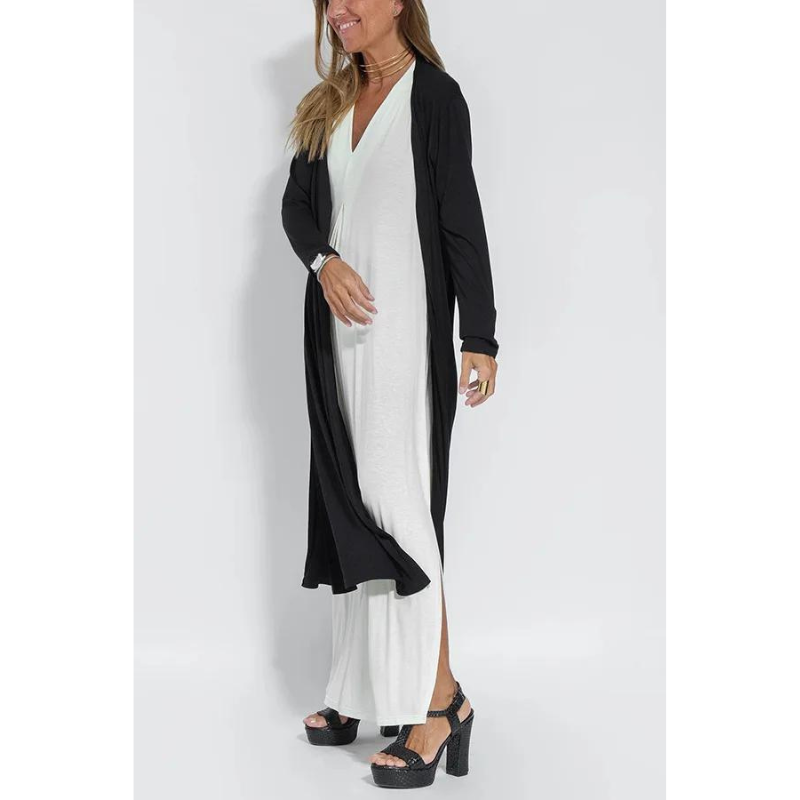 Women's Maxi Dress - Sleeveless V-Neck - Flowy Loose Fit - Elegant & Breathable
