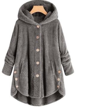 Double-Faced Fleece Hooded Jacket
