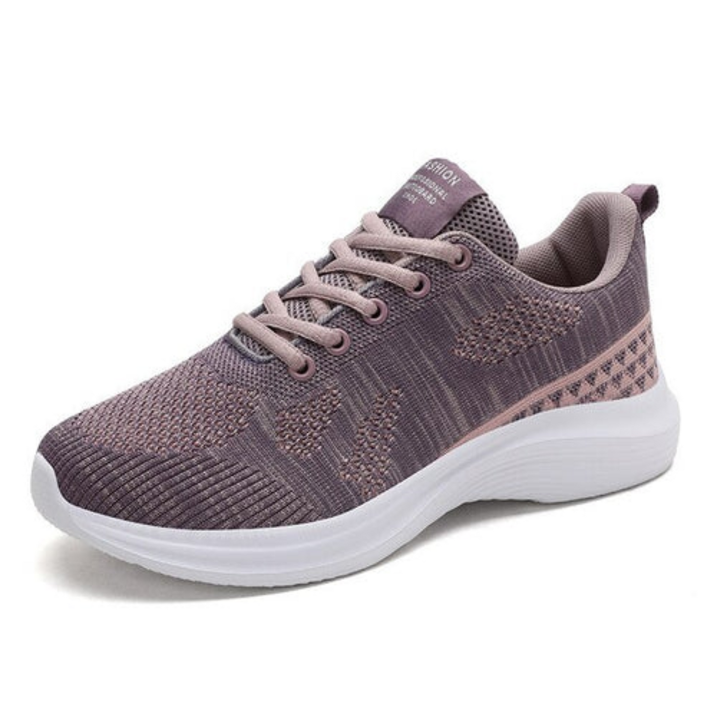 Women's Sneakers - Breathable Mesh - Lace-Up - Lightweight Casual Shoes