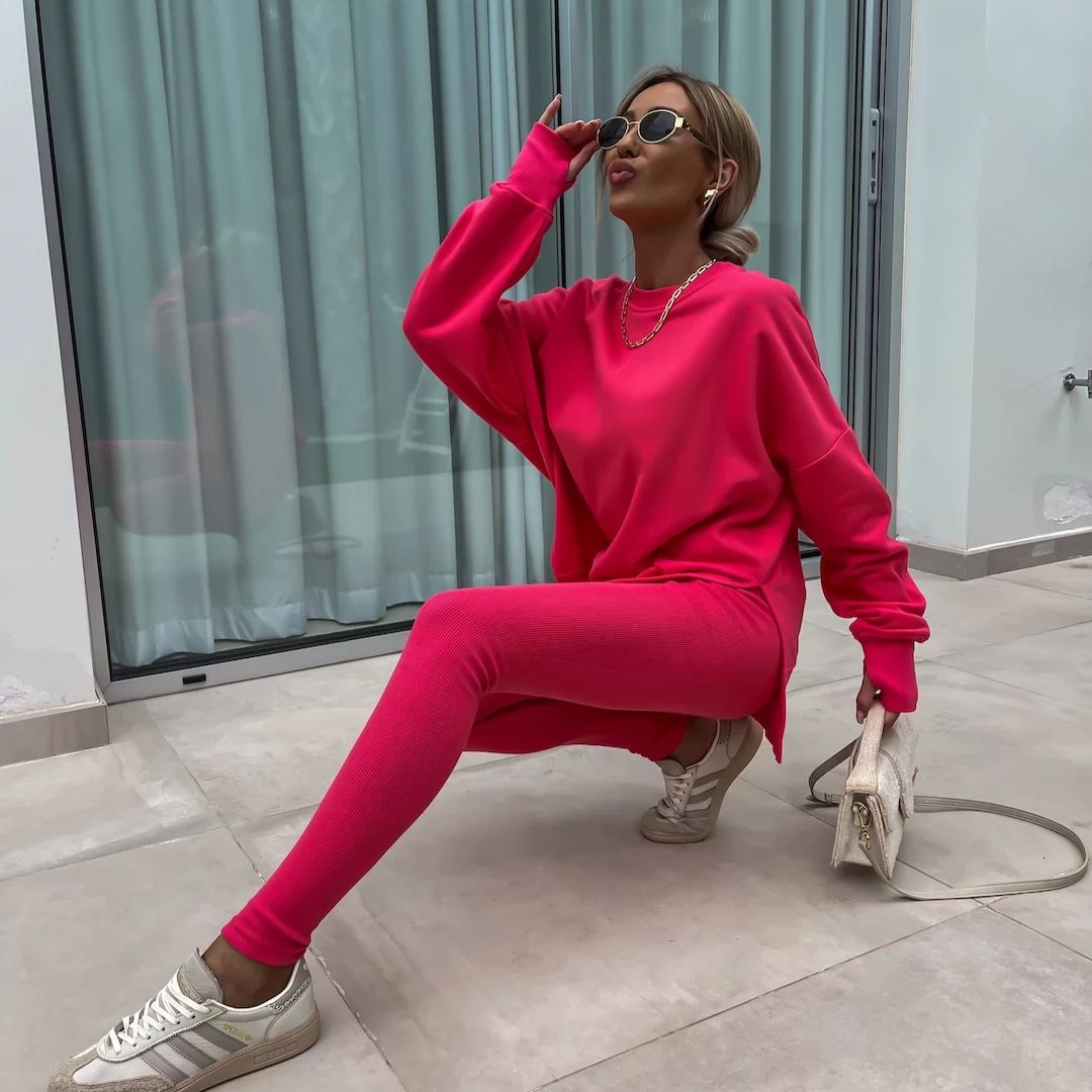 Women's oversized sweater set