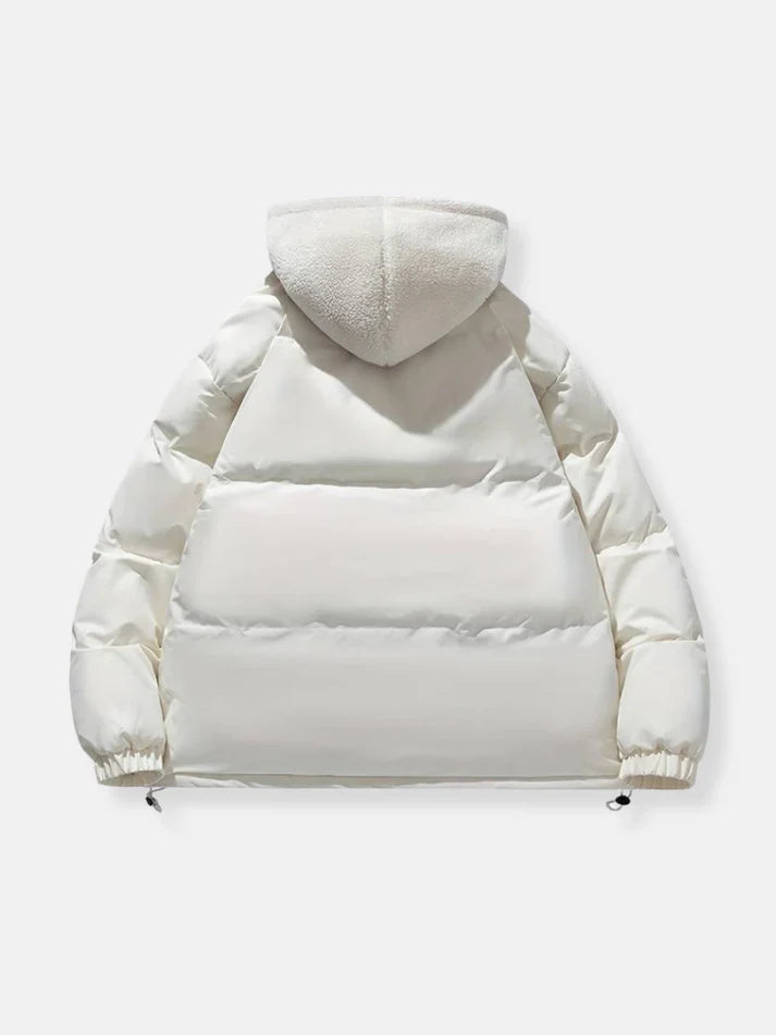 Women's hooded padded jacket