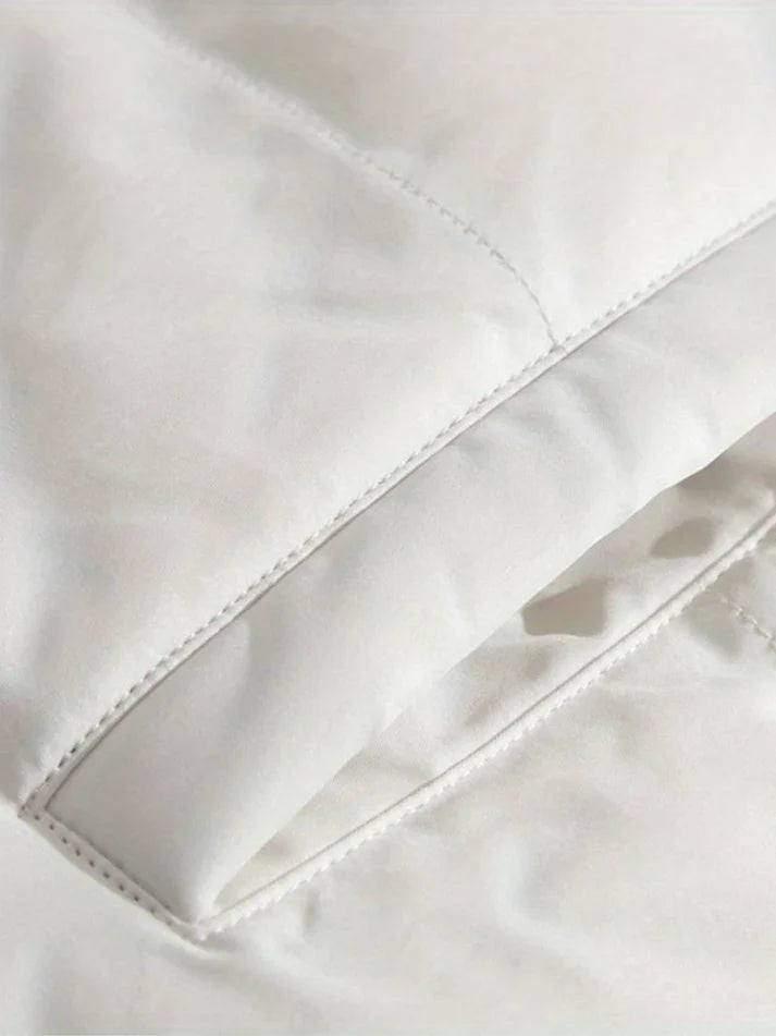 Women's hooded padded jacket