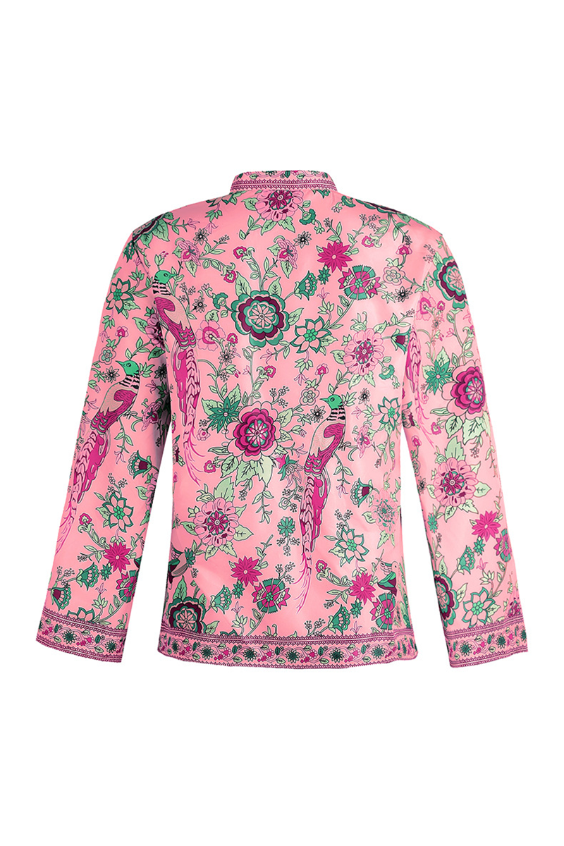 Riza - printed loose casual shirt
