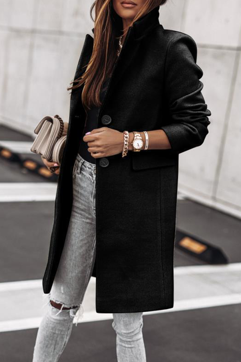 Classic Flap Pocket Maisie Coat