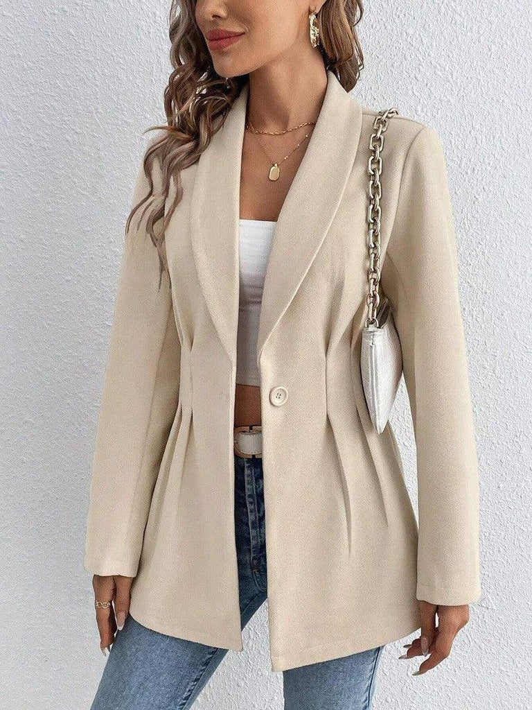 Women's cream blazer