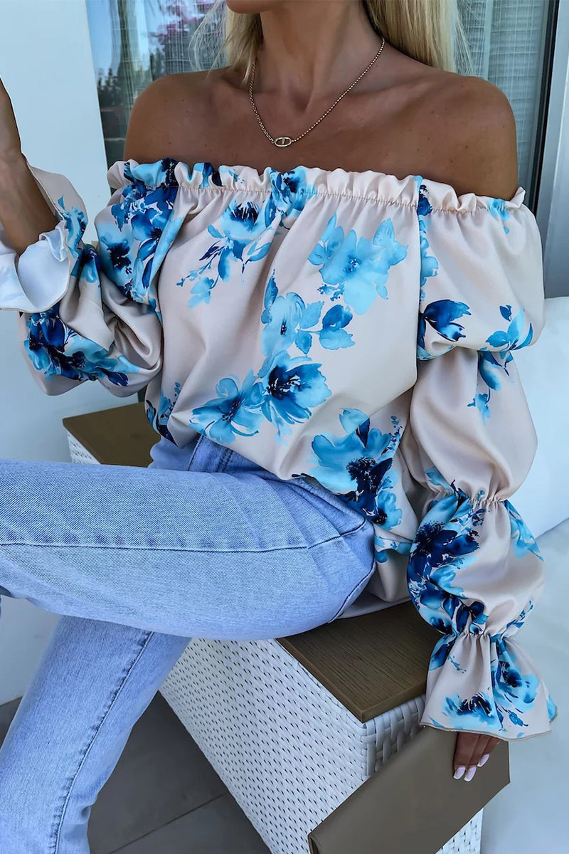 Off Shoulder Long Sleeve Top