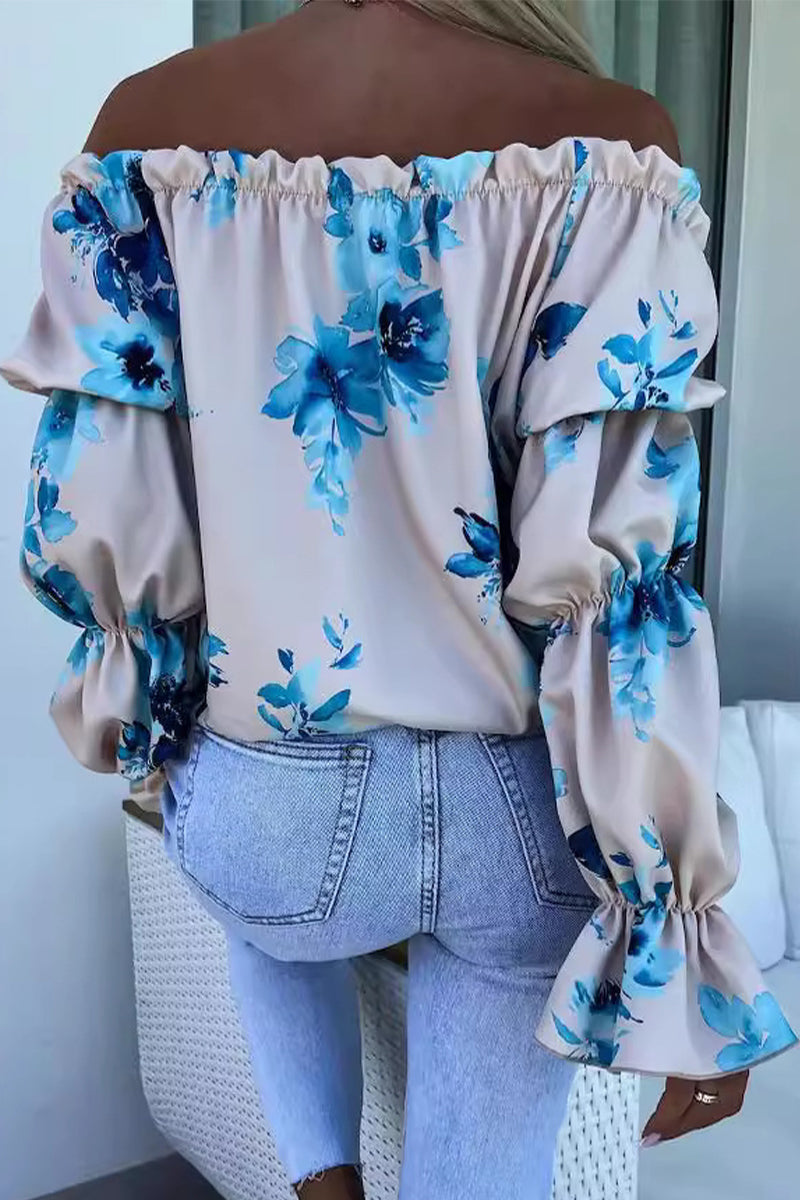 Off Shoulder Long Sleeve Top