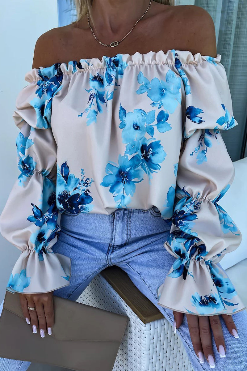 Off Shoulder Long Sleeve Top