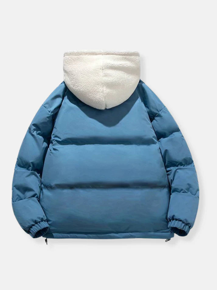 Women's hooded padded jacket