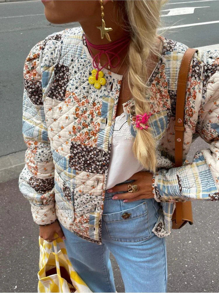 Women's padded casual jacket