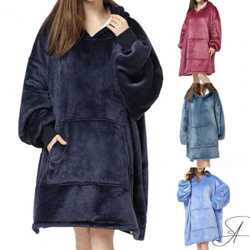 Comfortable Plush Hoodie