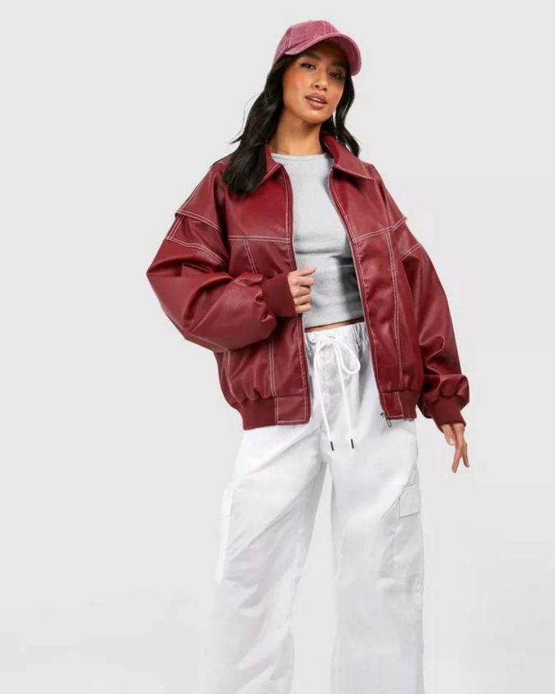 Women's chic bomber jacket