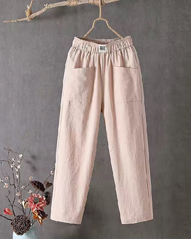 Loose women's trousers