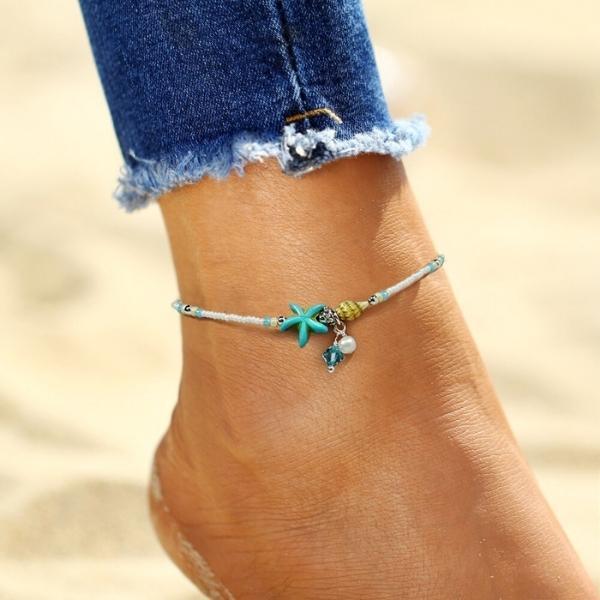 Starry Shell Anklet Bracelet