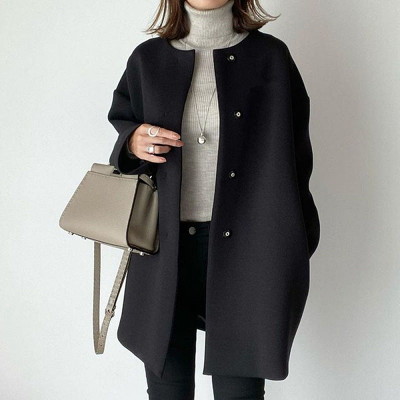 Women's japanese straight coat