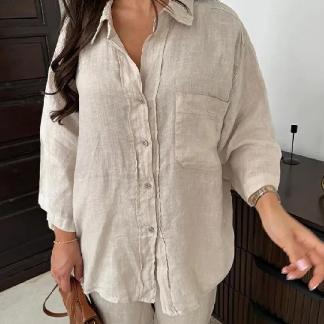 Women's vintage loose ladies set