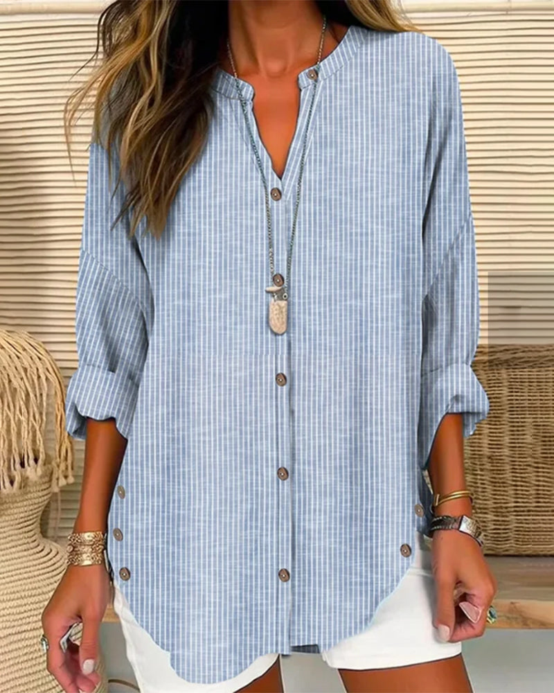 Women's classic v-neck sweater