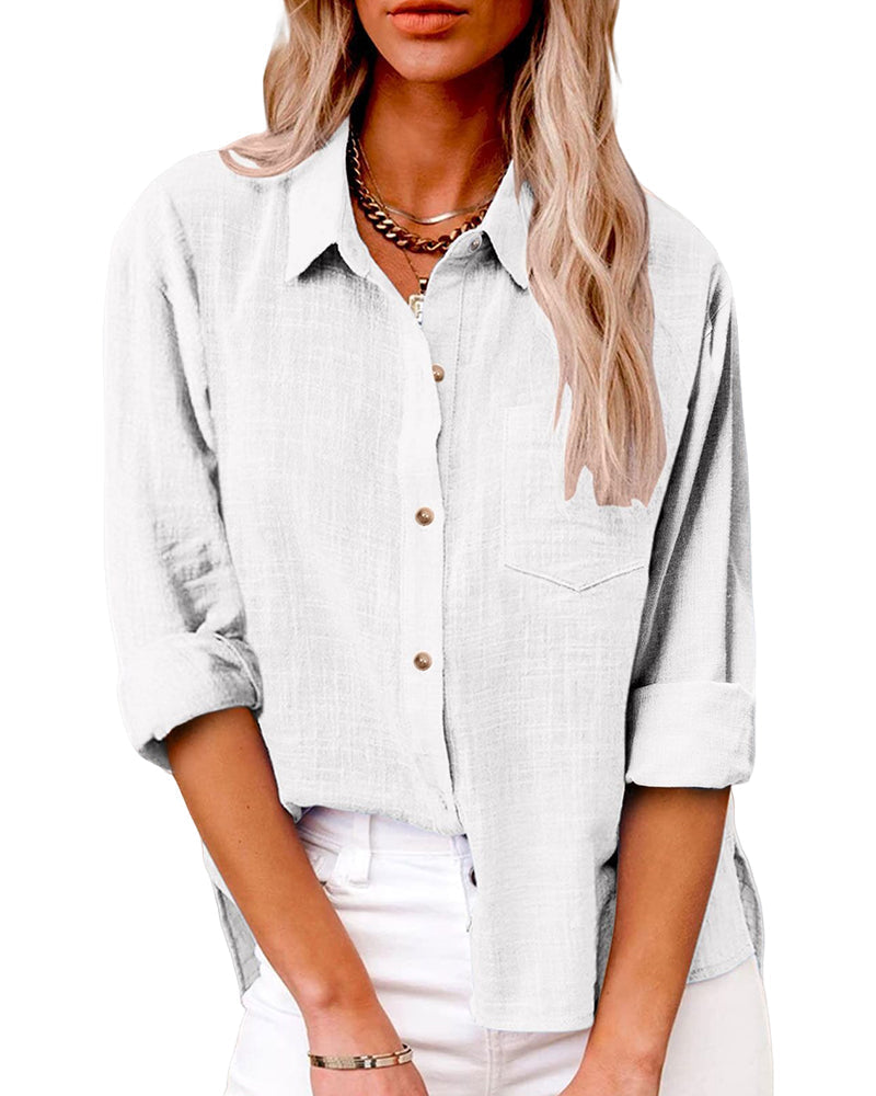 Women's long sleeve with pocket