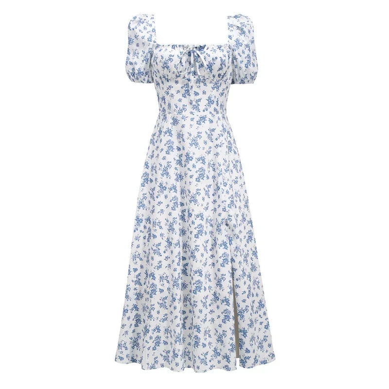 Floral Vintage Style Summer Dress