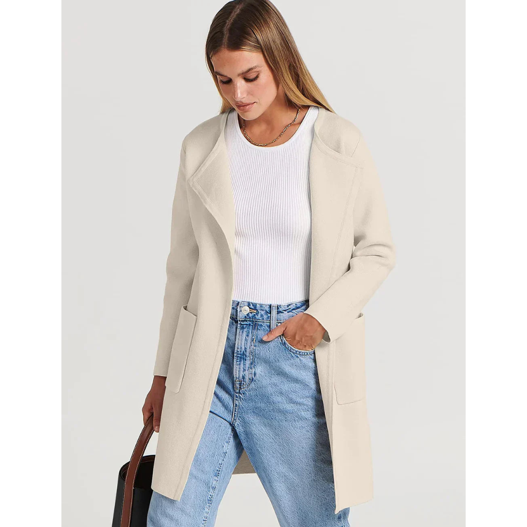 Women's elegant winter cardigan