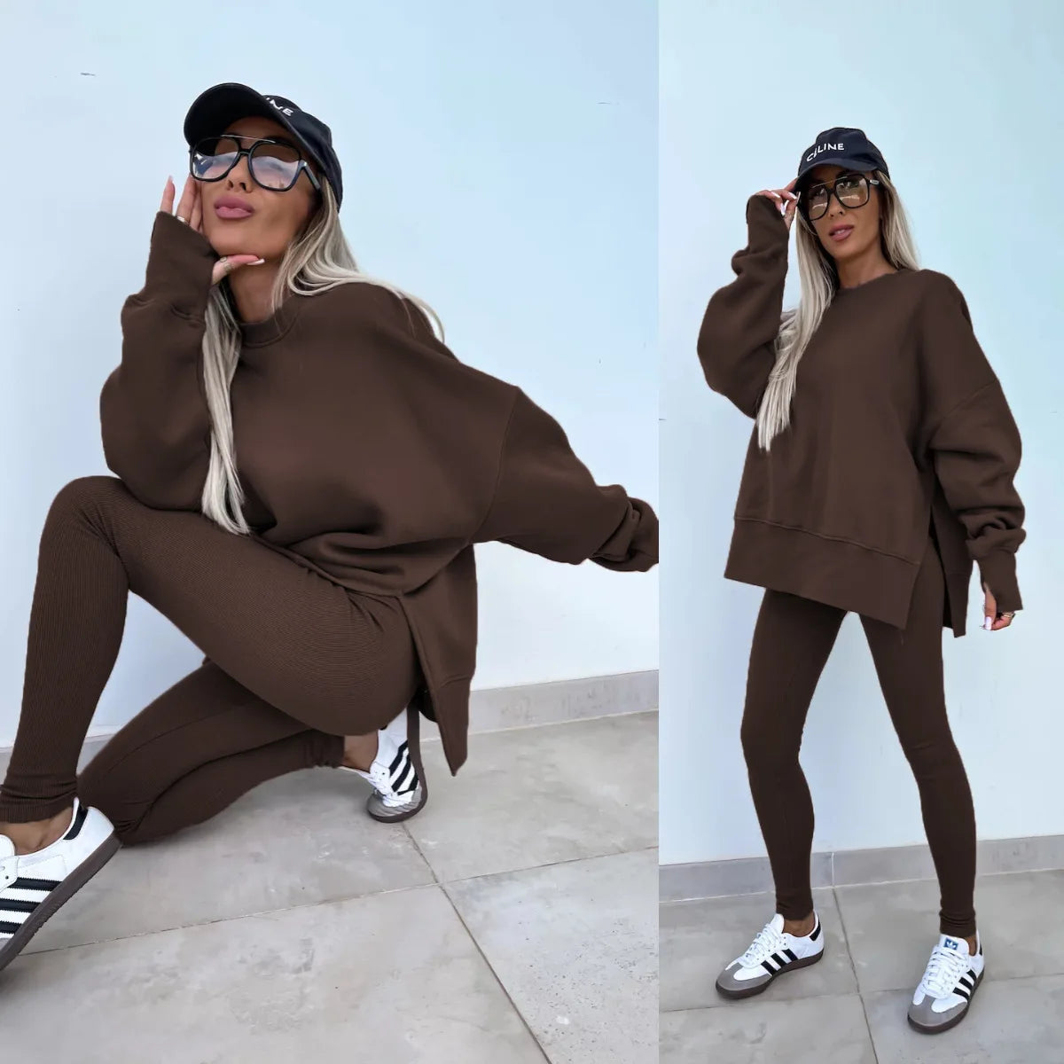 Women's oversized sweater set