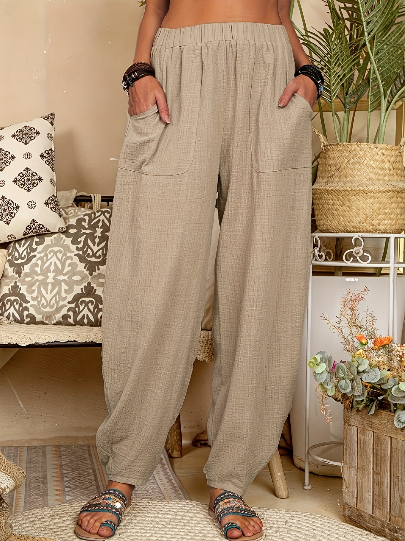 Lightweight Loose Fit Jogger Pants
