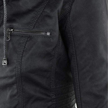 Women's leather jacket stylish