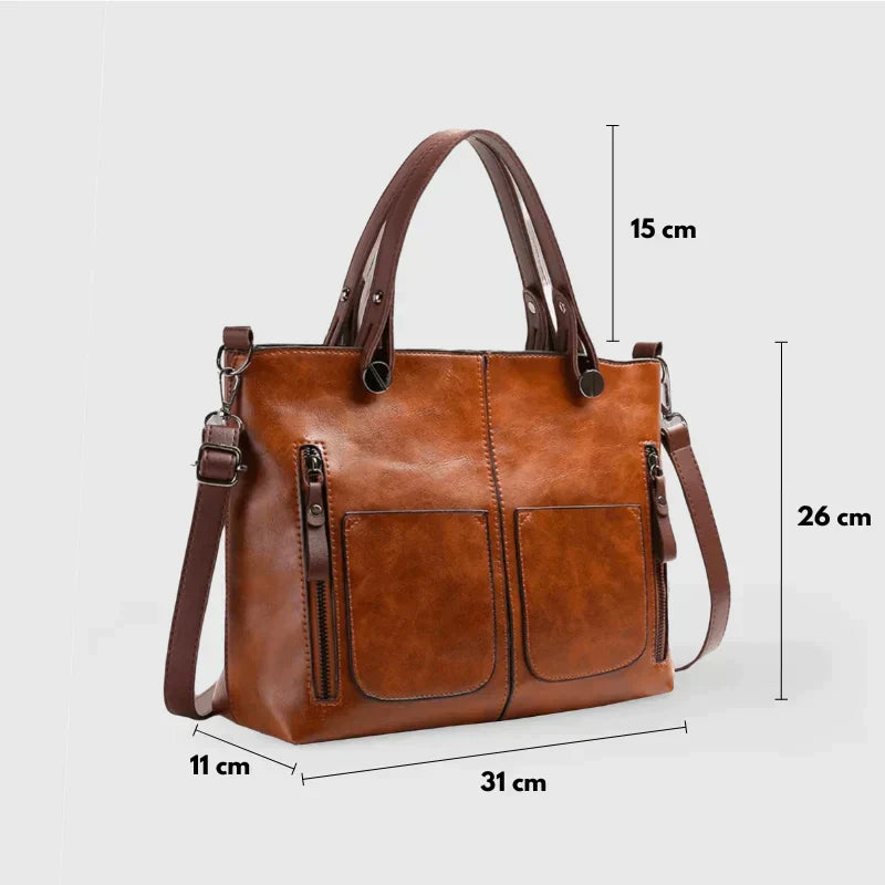 Verona bag - Vegetable with Multiple Compartments