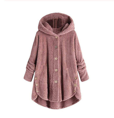 Double-Faced Fleece Hooded Jacket