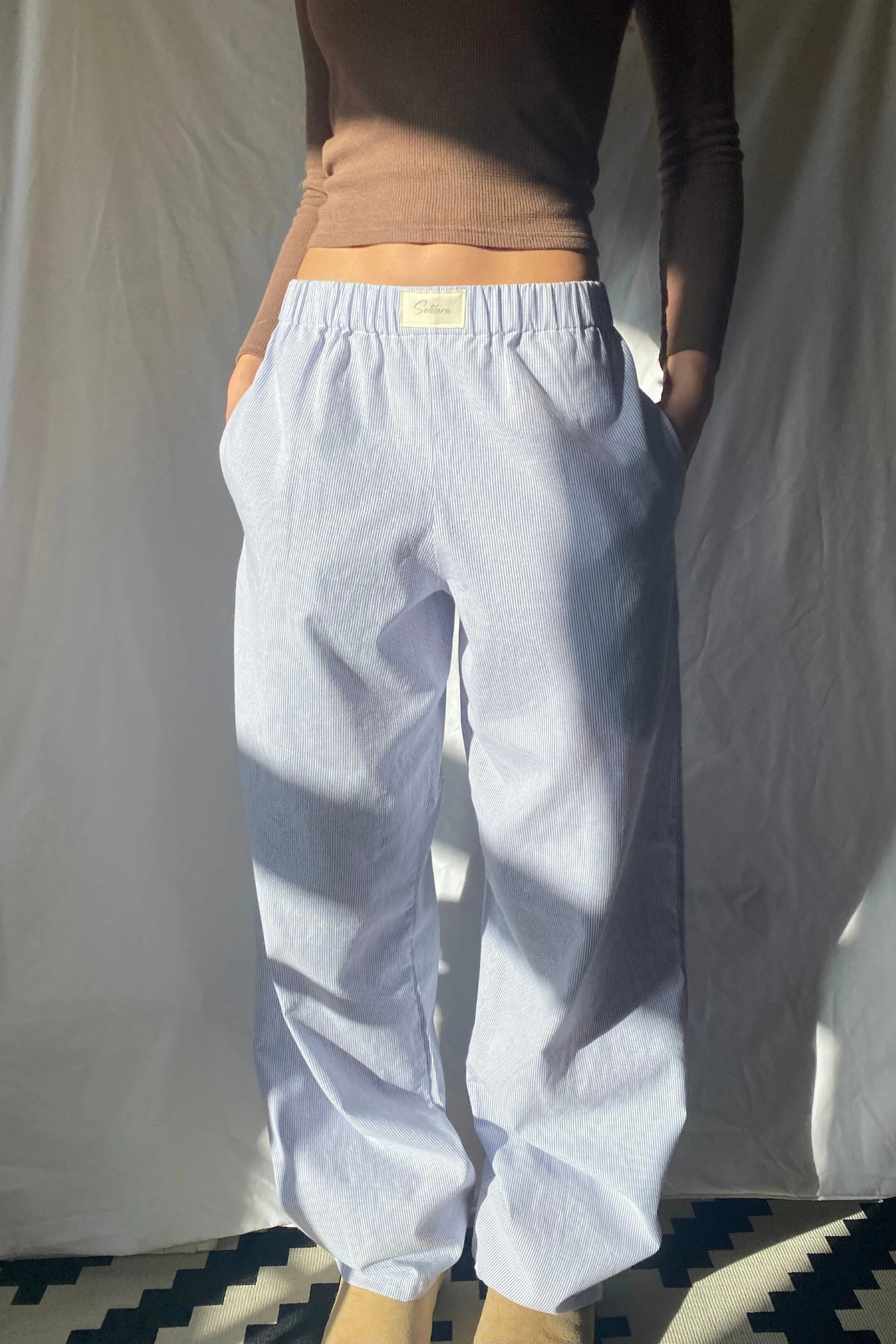 Lightweight Lounge Jogging Pajama Pants