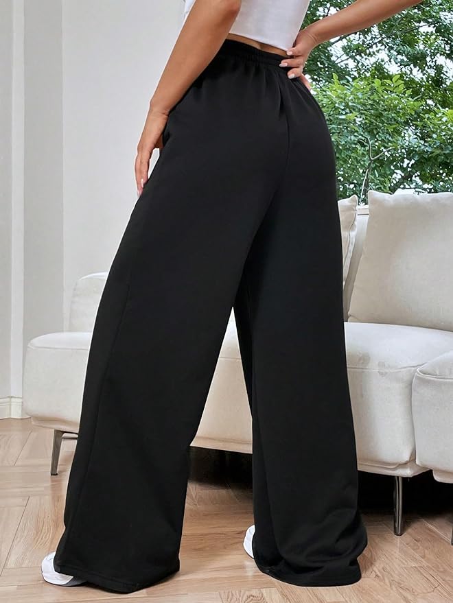 Meran - Elastic waistband Wide trouser legs