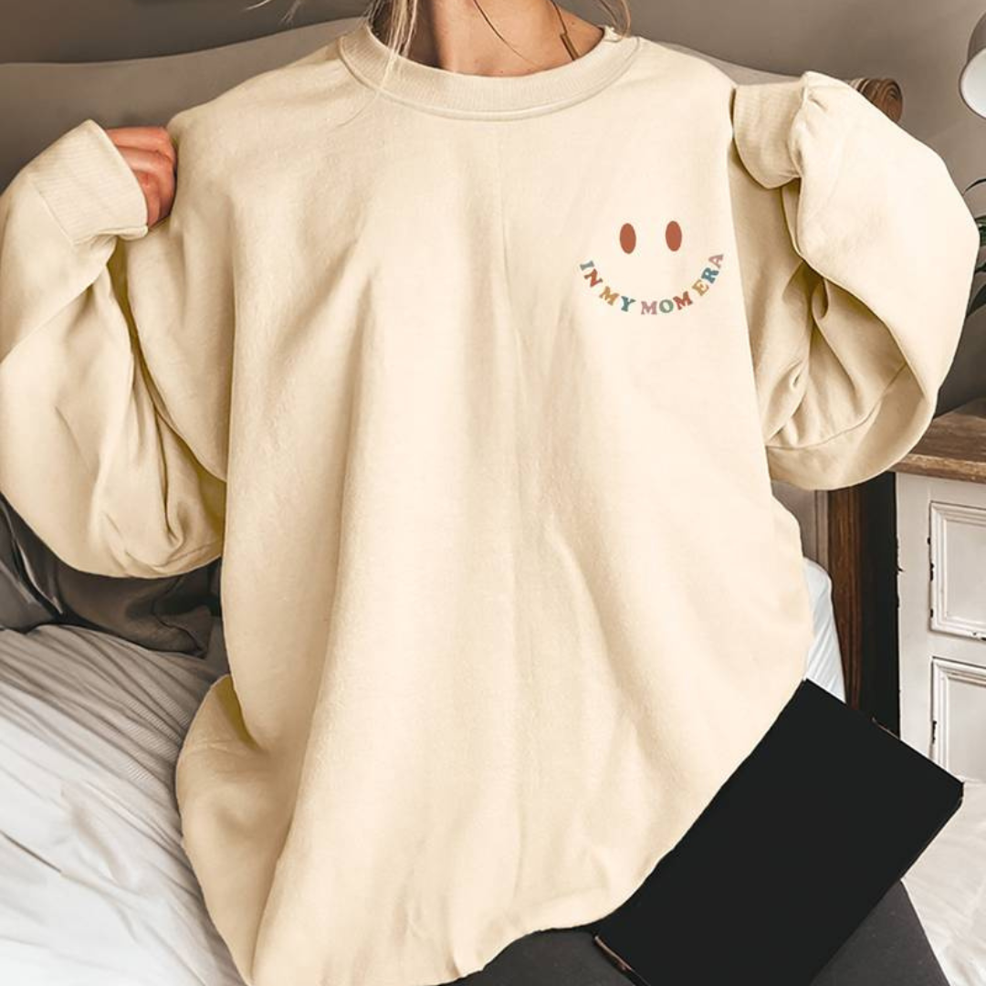Women's stylish round neck sweatshirt