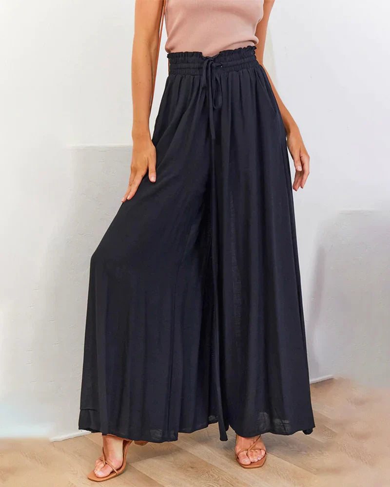 Women's high waist wide leg pants