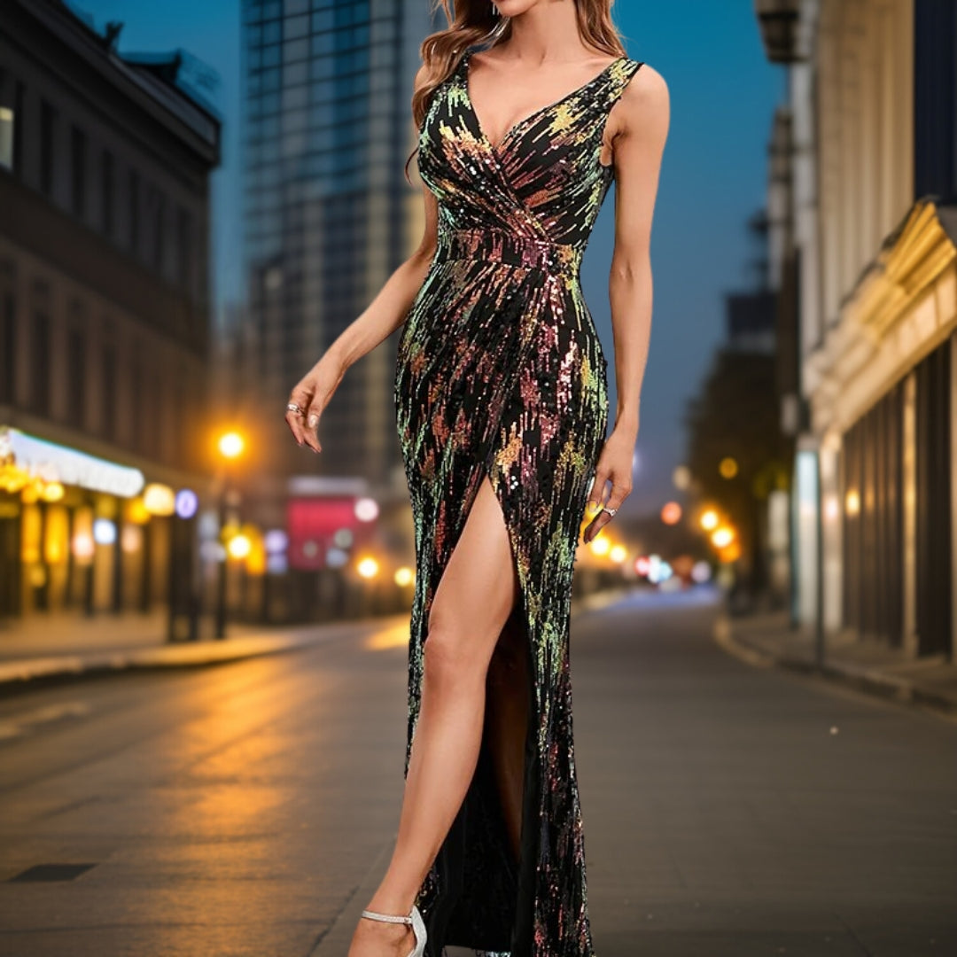 Sequin Evening Dress for Women - Elegant and Glamorous