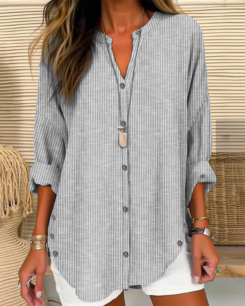 Women's classic v-neck sweater