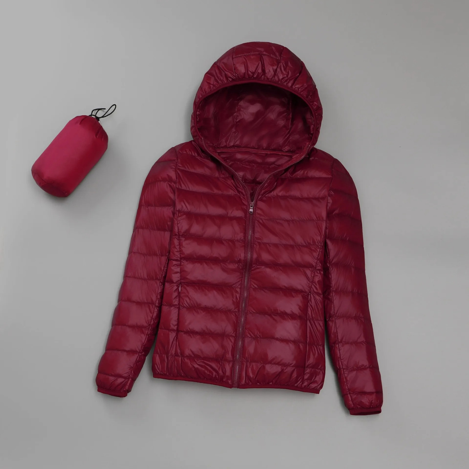 Lightweight Quilted Packable Puffer Jacket