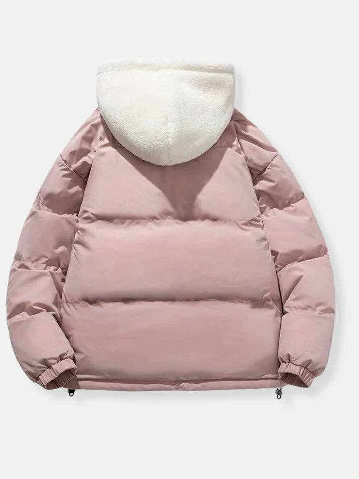 Women's hooded padded jacket