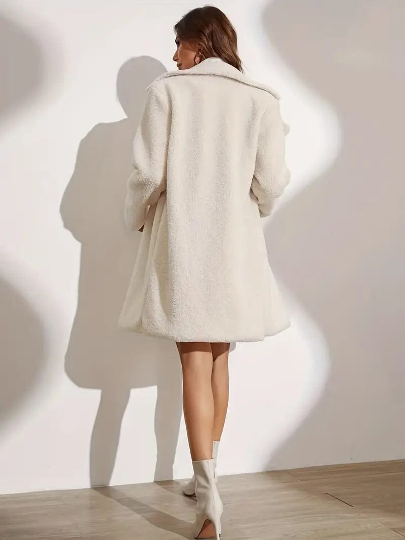 Women's teddy fell coat