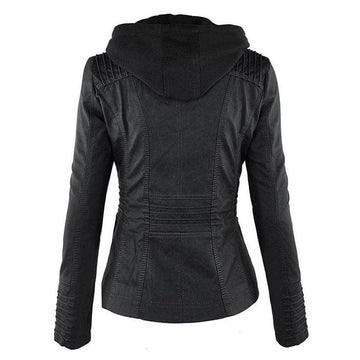 Women's leather jacket stylish