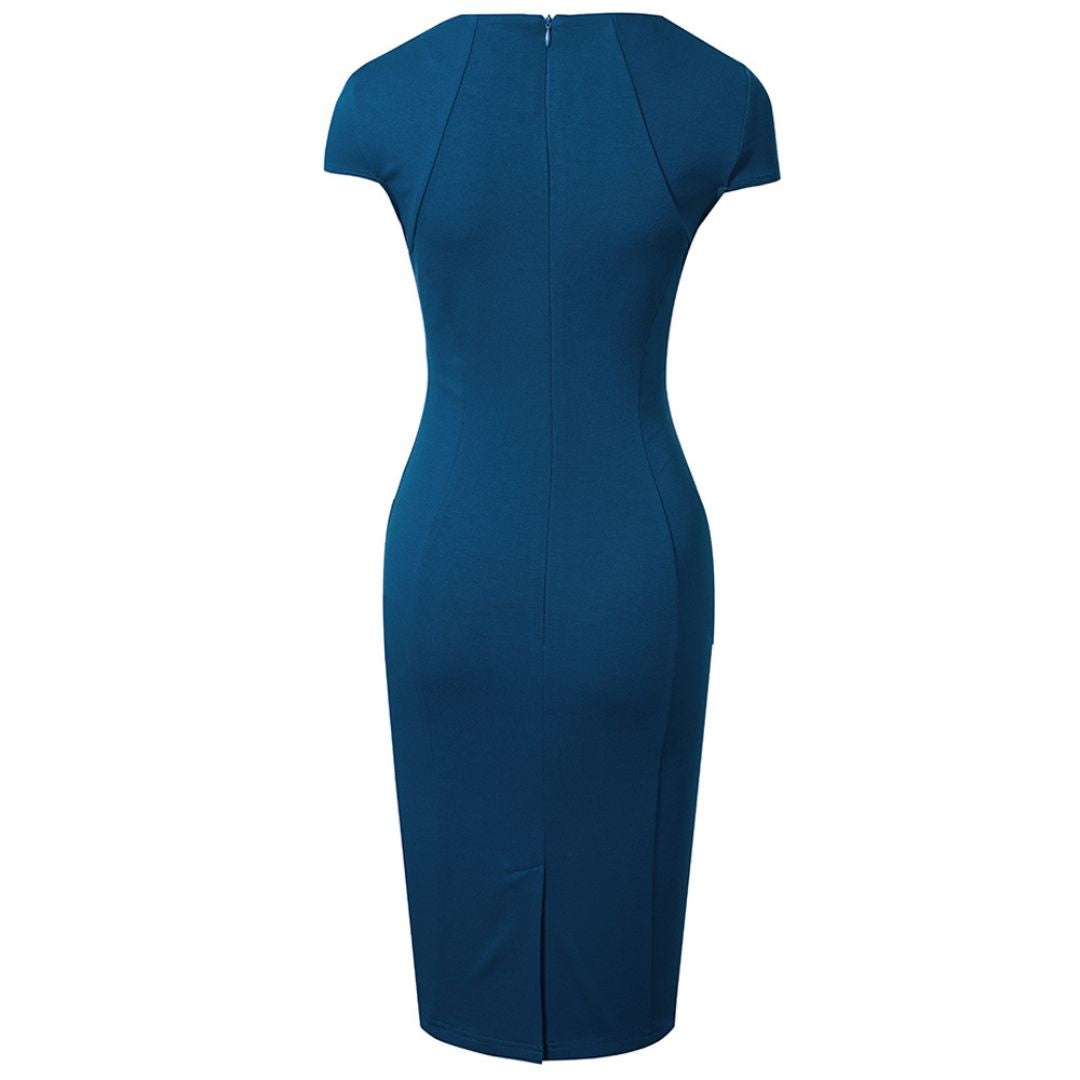 Square Neck Bodycon Dress