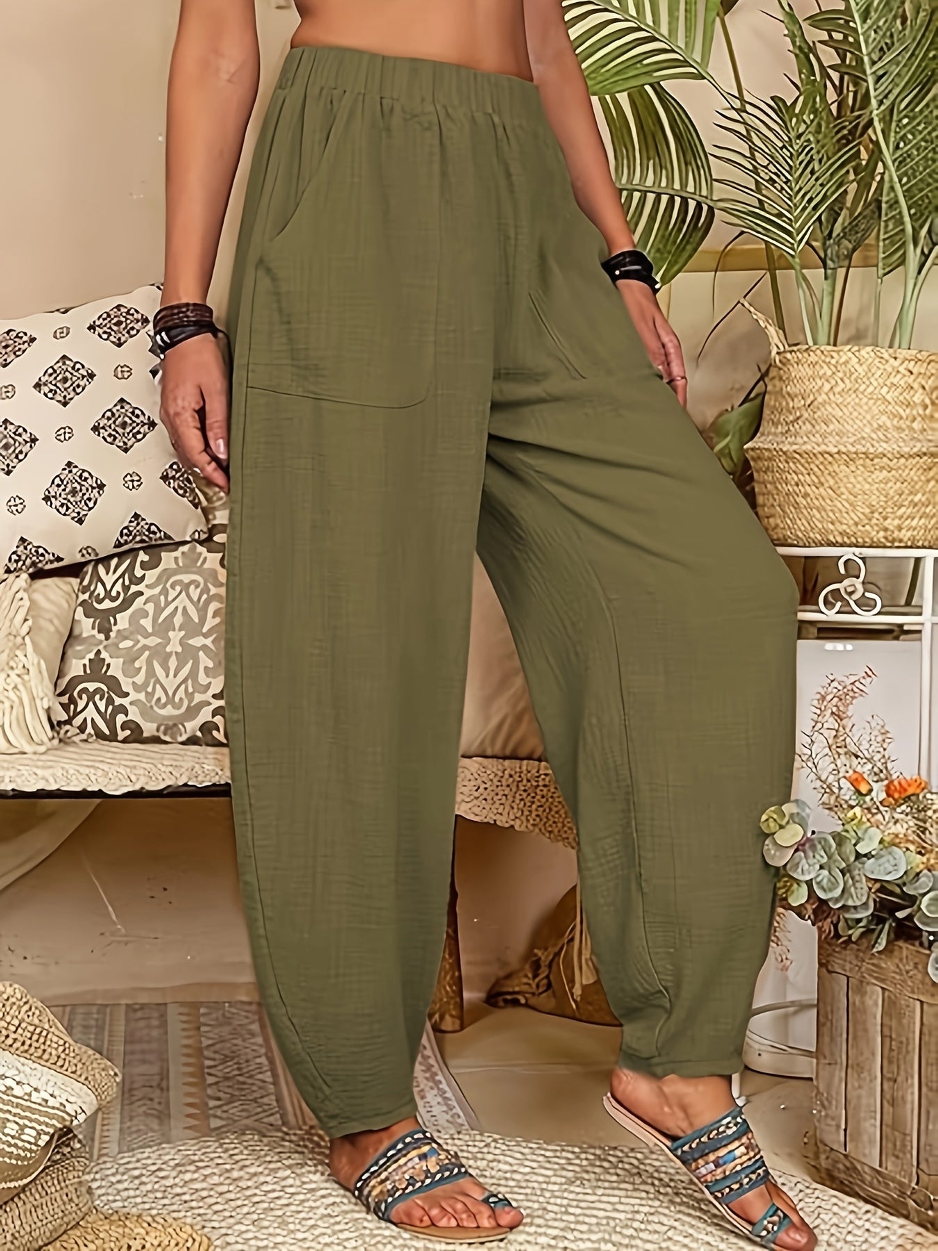 Lightweight Loose Fit Jogger Pants