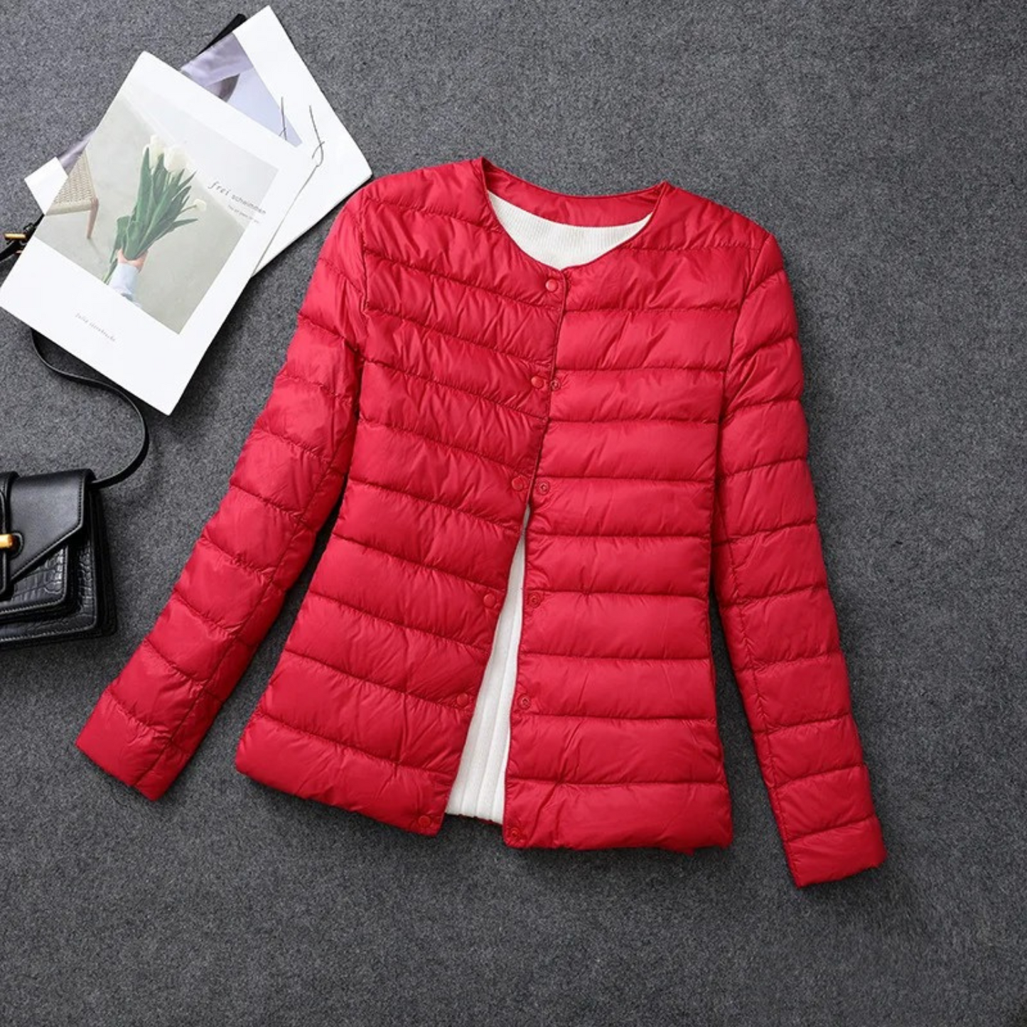 Evie - Lightweight Padded Down Jacket