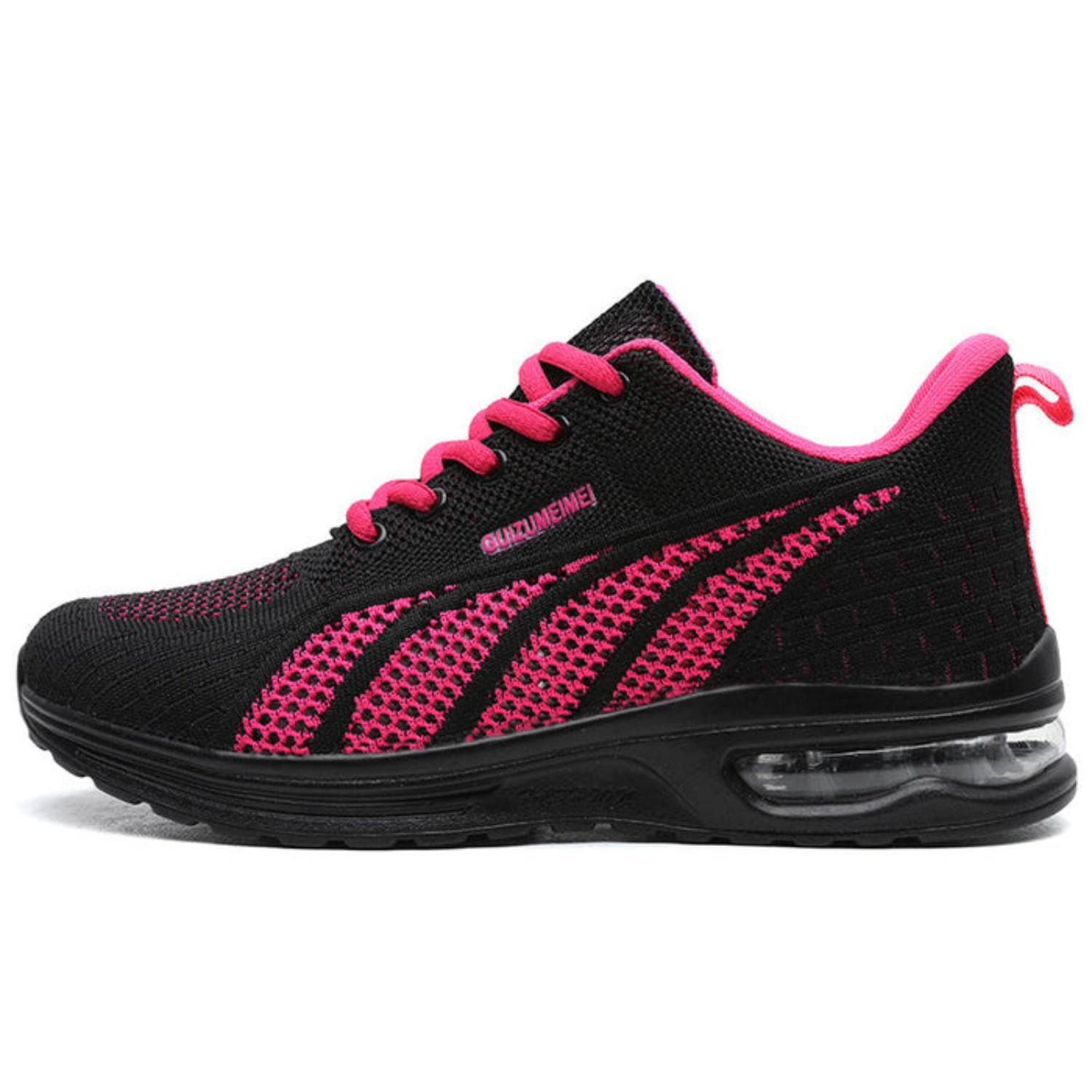 Breathable Cushioned Mesh Running Sneakers