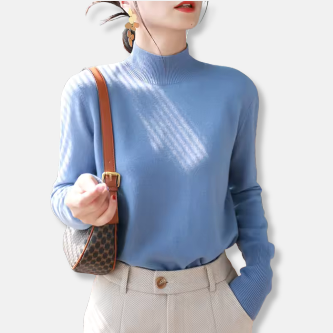 Fine Knit Slim Fit Pullover Sweater