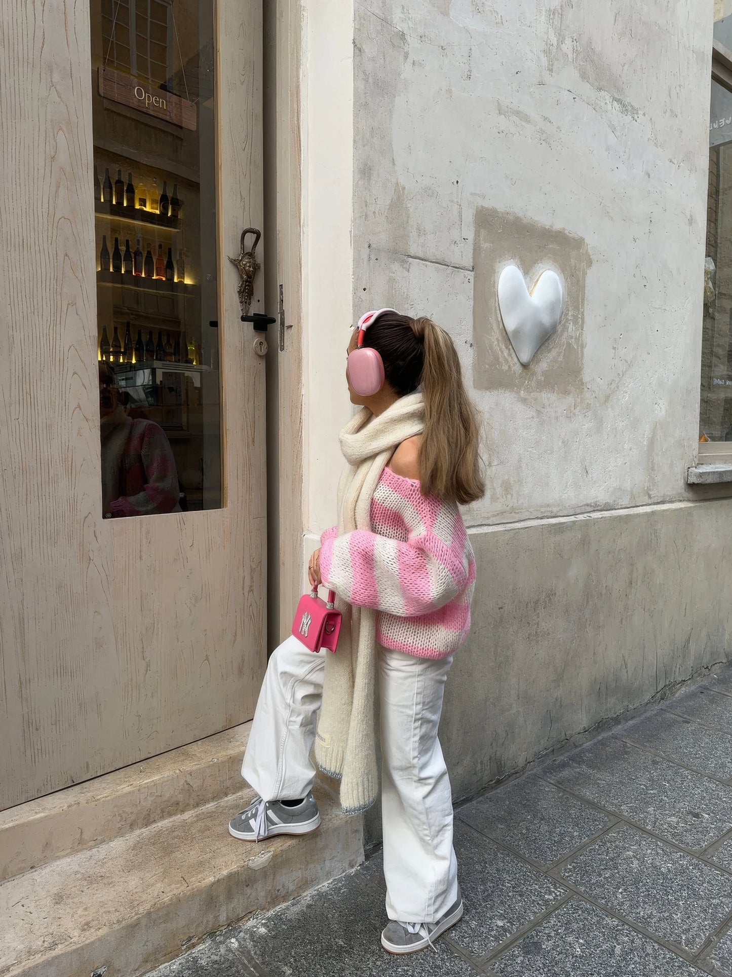 Women's knitted sweater